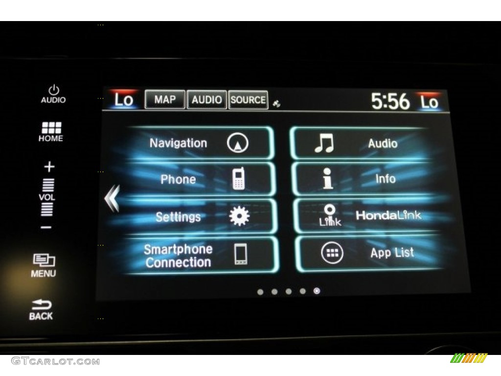 2017 Civic Touring Sedan - Modern Steel Metallic / Gray photo #16