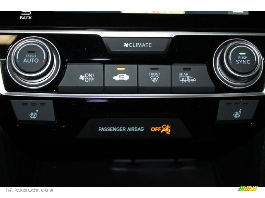 2017 Civic Touring Sedan - Modern Steel Metallic / Gray photo #20