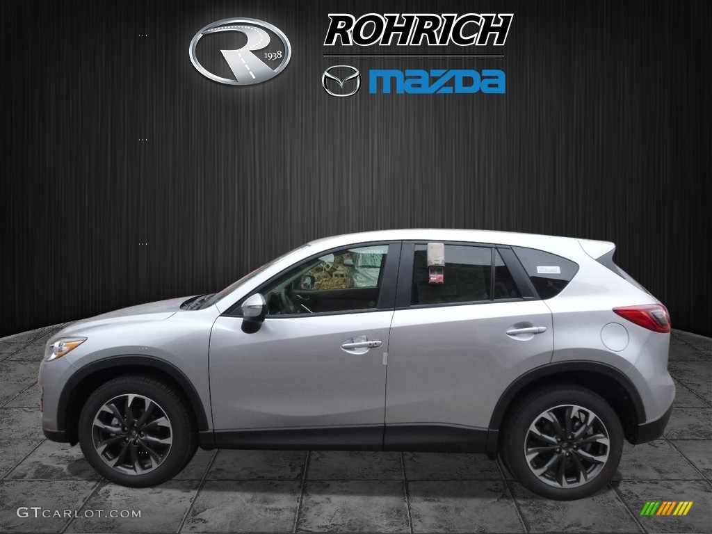 2016 CX-5 Grand Touring - Sonic Silver Metallic / Black photo #3
