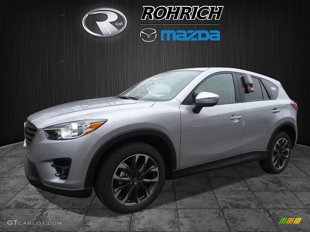 2016 CX-5 Grand Touring - Sonic Silver Metallic / Black photo #4