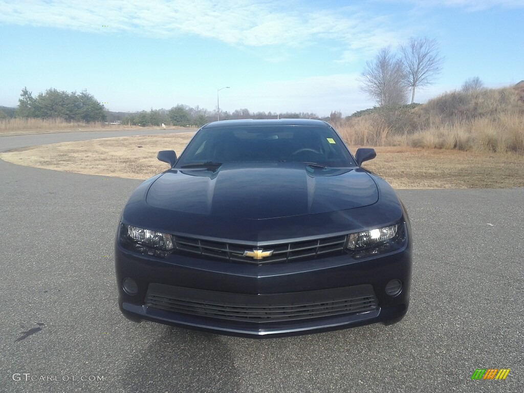 2014 Camaro LS Coupe - Blue Ray Metallic / Black photo #3