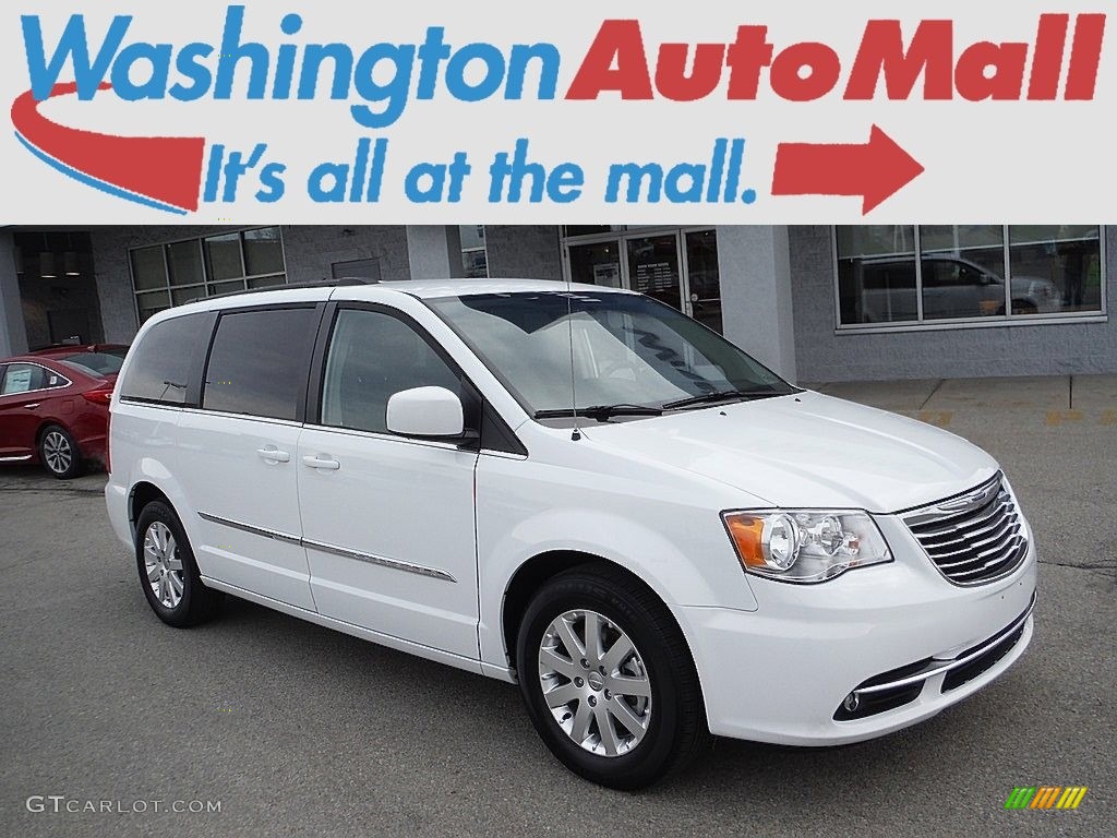 2016 Town & Country Touring - Bright White / Black/Light Graystone photo #1