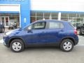 2017 Blue Topaz Metallic Chevrolet Trax LS AWD  photo #2