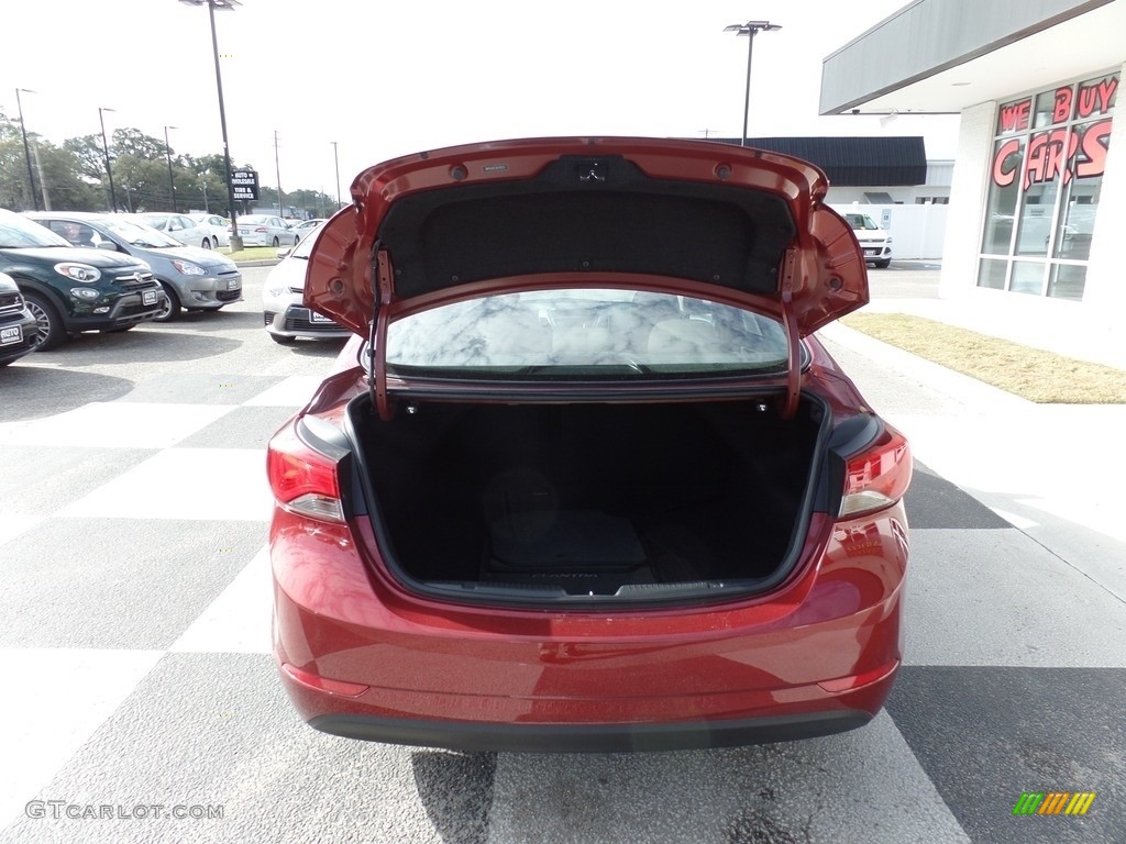 2016 Elantra Value Edition - Red / Beige photo #5