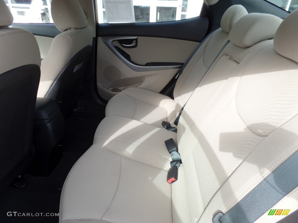 2016 Elantra Value Edition - Red / Beige photo #12