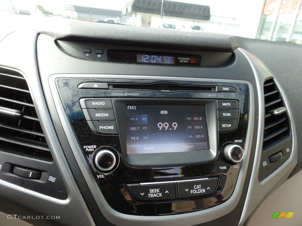2016 Elantra Value Edition - Red / Beige photo #17
