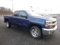 Deep Ocean Blue Metallic - Silverado 1500 LT Double Cab 4x4 Photo No. 3