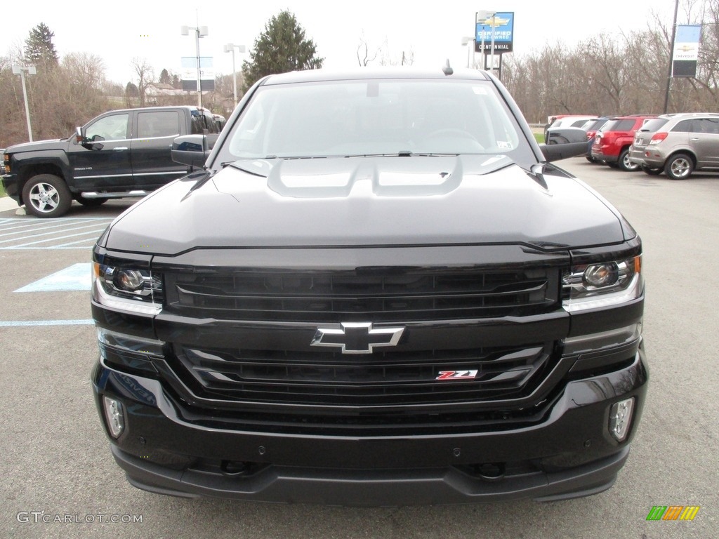 2017 Silverado 1500 LTZ Crew Cab 4x4 - Black / Jet Black photo #10