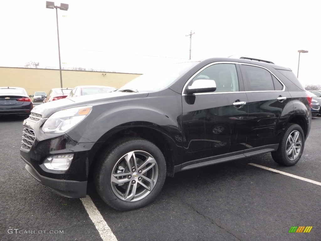 Black 2017 Chevrolet Equinox Premier AWD Exterior Photo #117735416