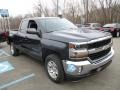 2017 Graphite Metallic Chevrolet Silverado 1500 LT Double Cab 4x4  photo #8