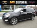 2017 Black Chevrolet Equinox Premier AWD  photo #1