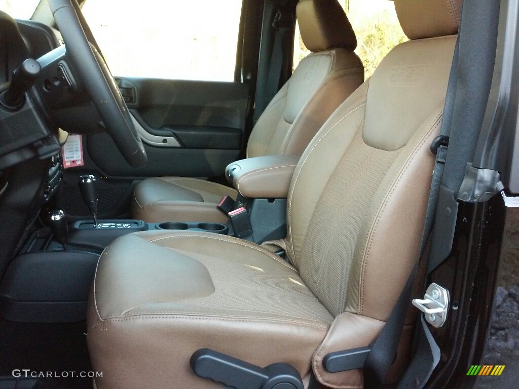 2017 Wrangler 75th Anniversary Edition 4x4 - Black / Black/Dark Saddle photo #10