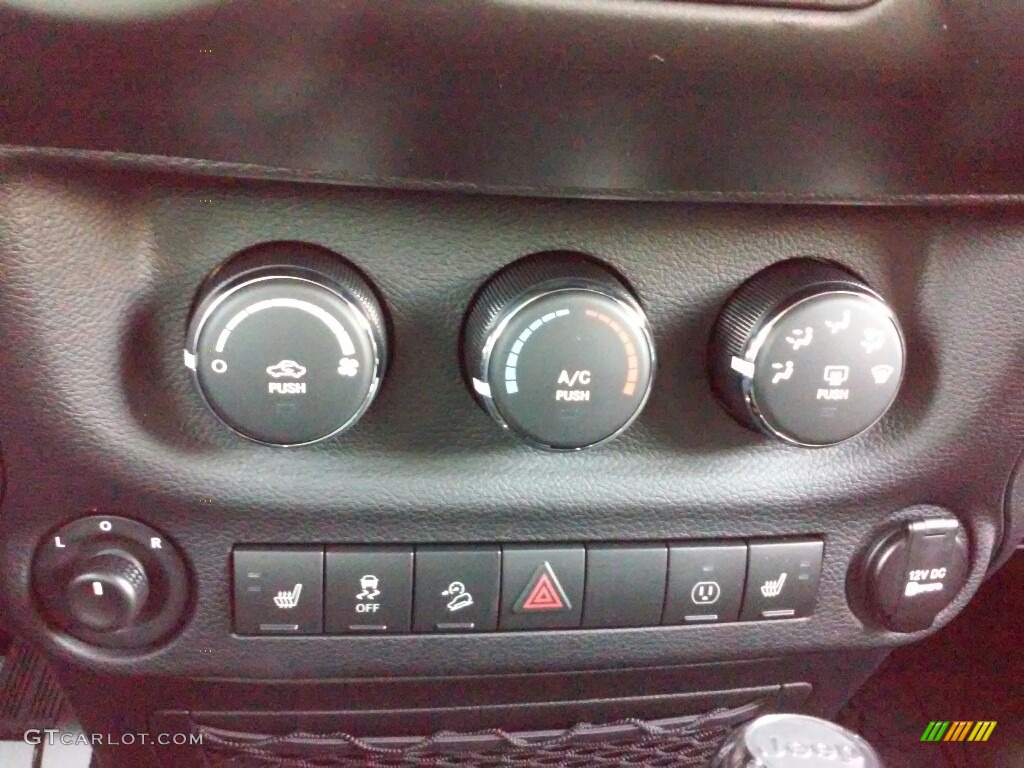 2017 Wrangler 75th Anniversary Edition 4x4 - Black / Black/Dark Saddle photo #16