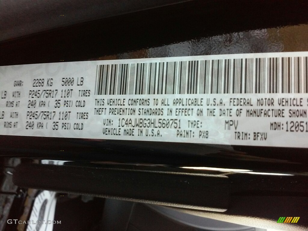 2017 Wrangler 75th Anniversary Edition 4x4 - Black / Black/Dark Saddle photo #23