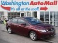 Crimson Pearl - Civic LX Sedan Photo No. 1