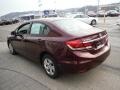 Crimson Pearl - Civic LX Sedan Photo No. 7