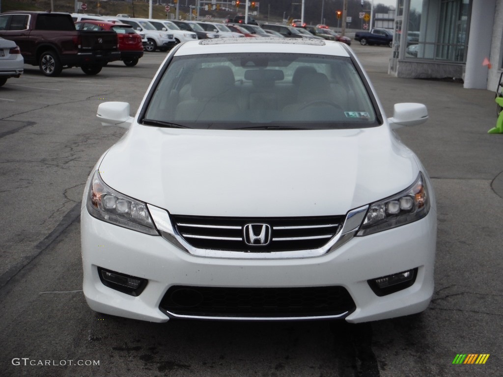 2014 Accord Touring Sedan - White Orchid Pearl / Ivory photo #5