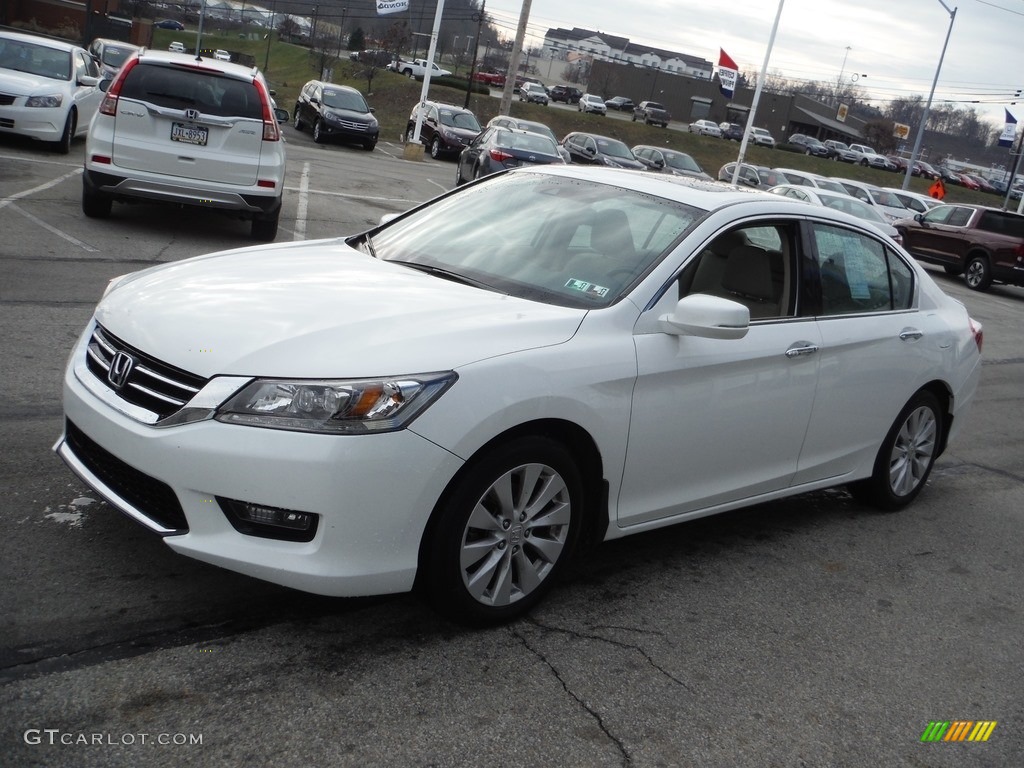 2014 Accord Touring Sedan - White Orchid Pearl / Ivory photo #6
