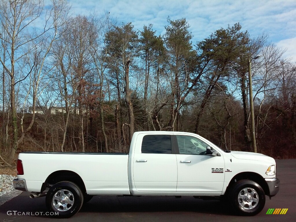 2017 3500 Big Horn Crew Cab 4x4 - Bright White / Black/Diesel Gray photo #5