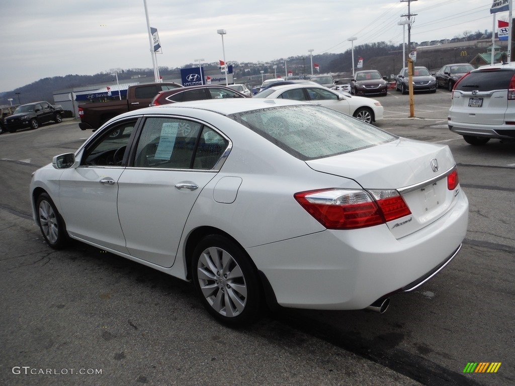 2014 Accord Touring Sedan - White Orchid Pearl / Ivory photo #8