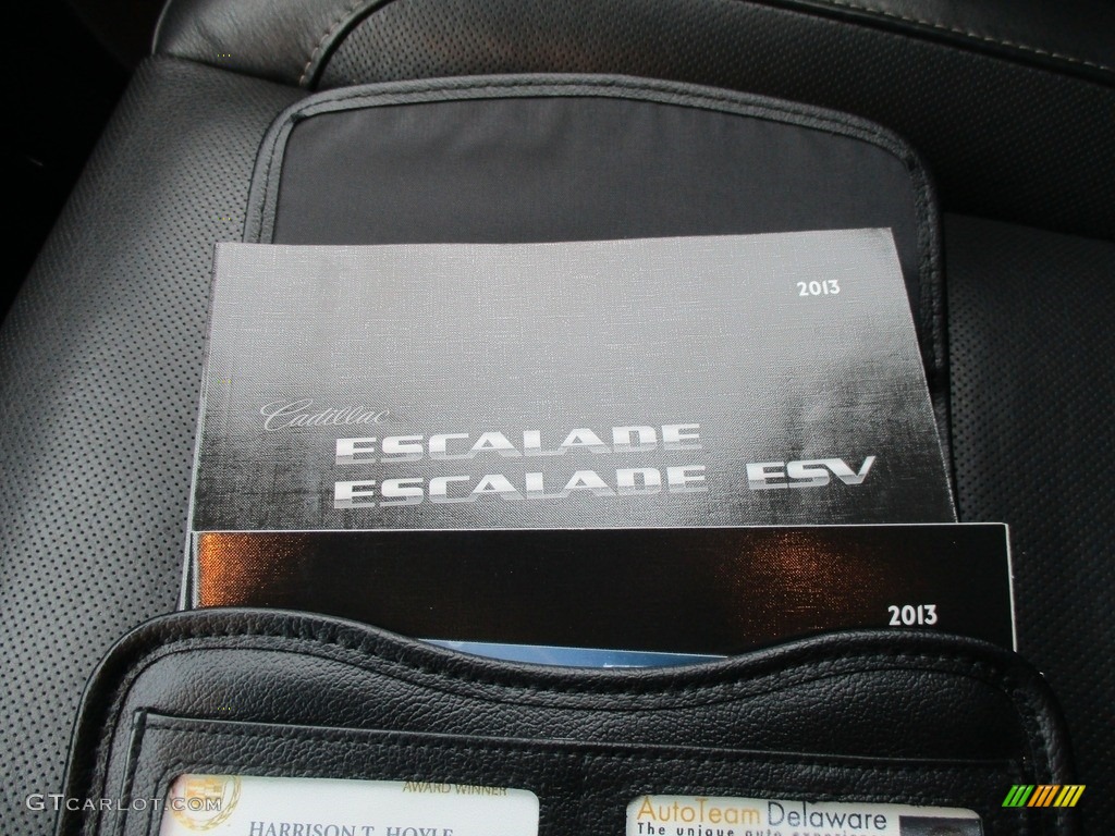 2013 Escalade ESV Platinum AWD - Black Raven / Ebony photo #56