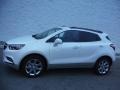 2017 White Frost Tricoat Buick Encore Essence AWD  photo #2
