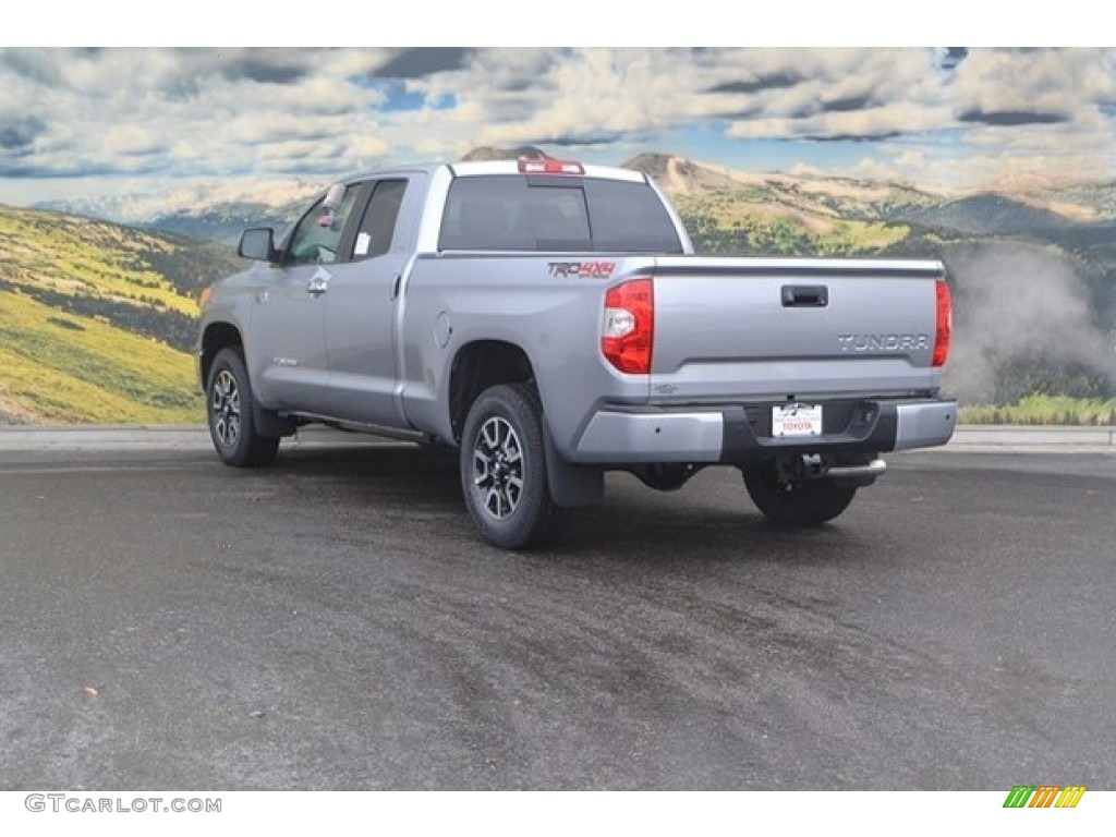 2017 Tundra Limited Double Cab 4x4 - Silver Sky Metallic / Graphite photo #3