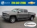 2017 Pepperdust Metallic Chevrolet Silverado 1500 High Country Crew Cab 4x4  photo #1