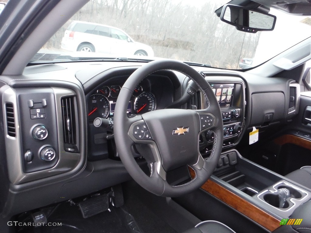 2017 Silverado 1500 High Country Crew Cab 4x4 - Pepperdust Metallic / Dark Ash/Jet Black photo #12