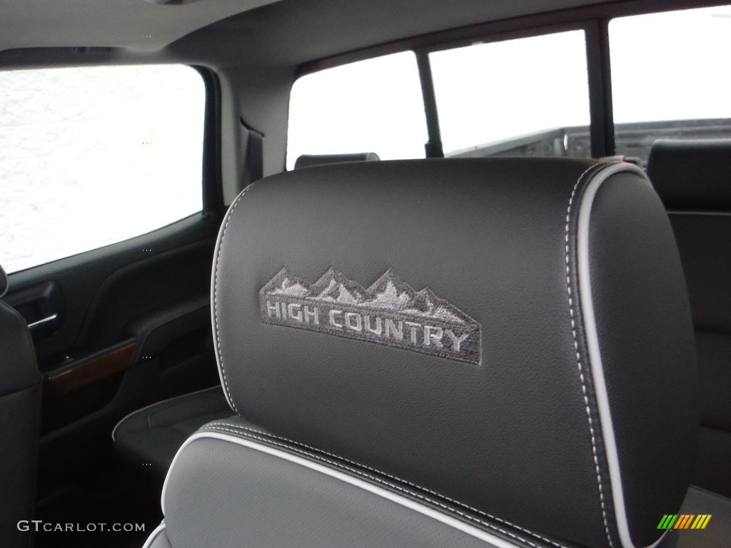 2017 Silverado 1500 High Country Crew Cab 4x4 - Pepperdust Metallic / Dark Ash/Jet Black photo #19