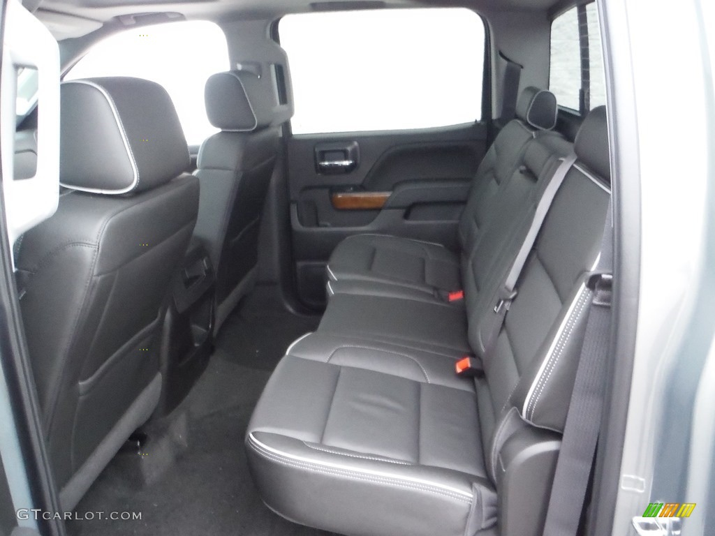 2017 Chevrolet Silverado 1500 High Country Crew Cab 4x4 Rear Seat Photo #117740510