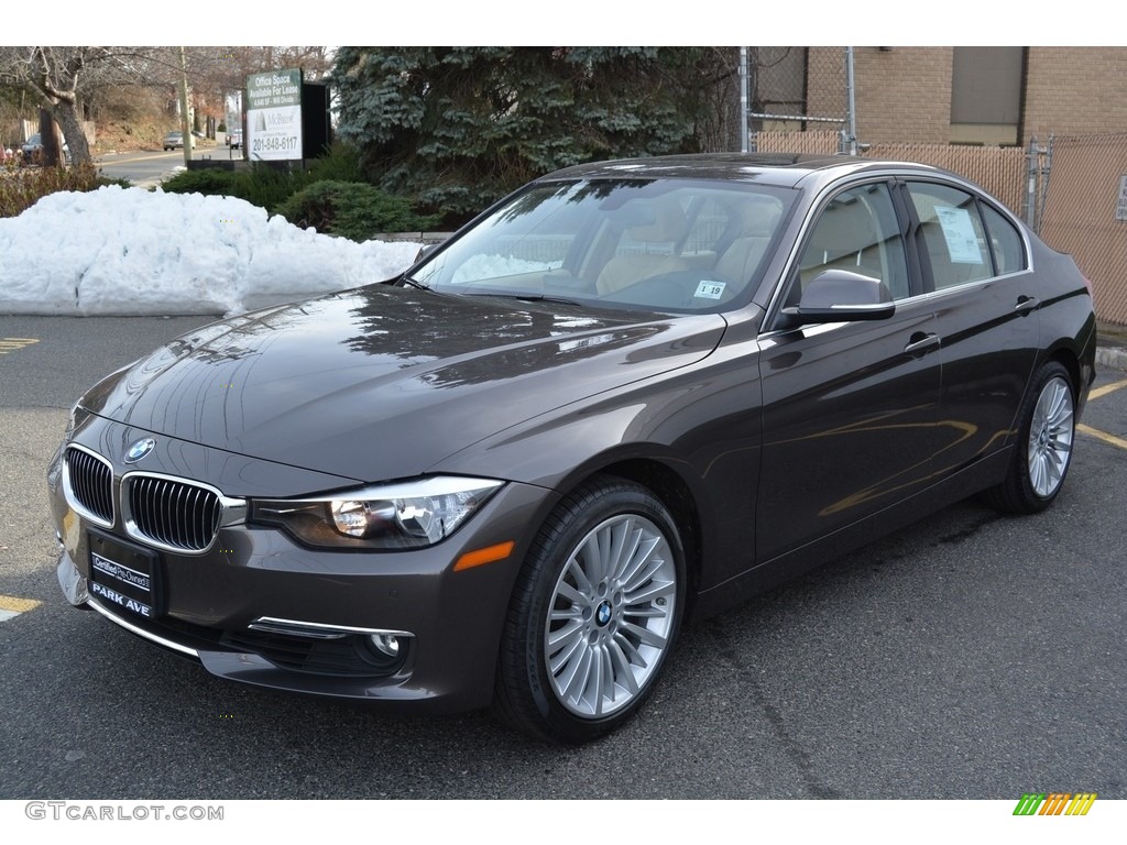 2014 3 Series 328i xDrive Sedan - Mojave Metallic / Venetian Beige photo #6