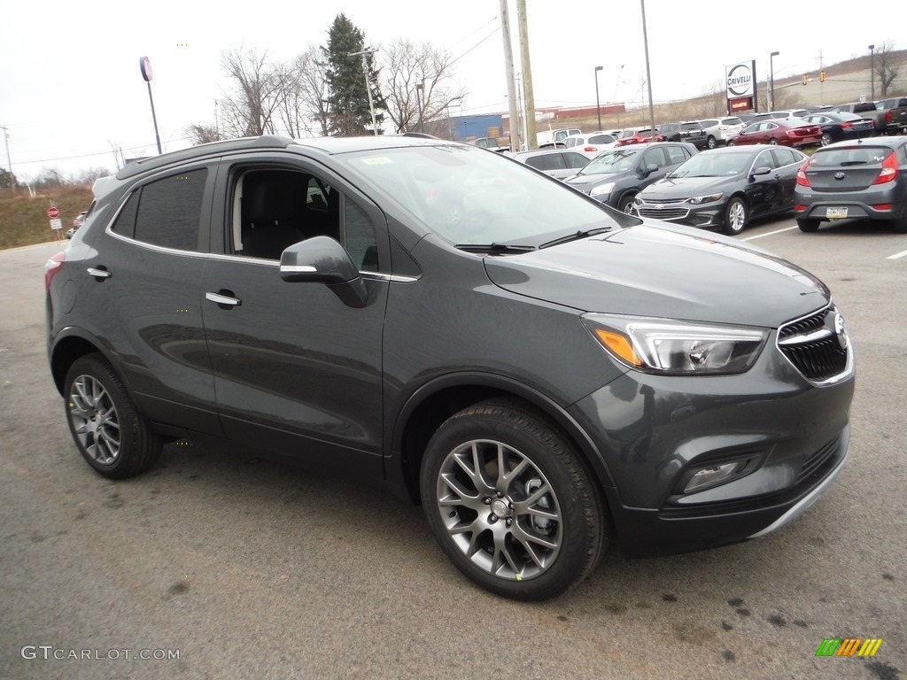 Graphite Gray Metallic 2017 Buick Encore Sport Touring AWD Exterior Photo #117740741