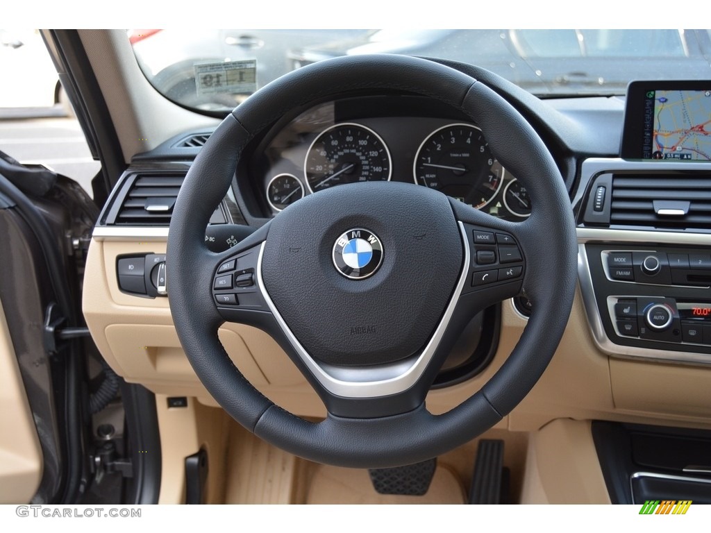 2014 3 Series 328i xDrive Sedan - Mojave Metallic / Venetian Beige photo #18