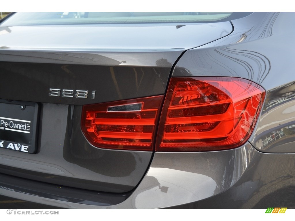 2014 3 Series 328i xDrive Sedan - Mojave Metallic / Venetian Beige photo #24
