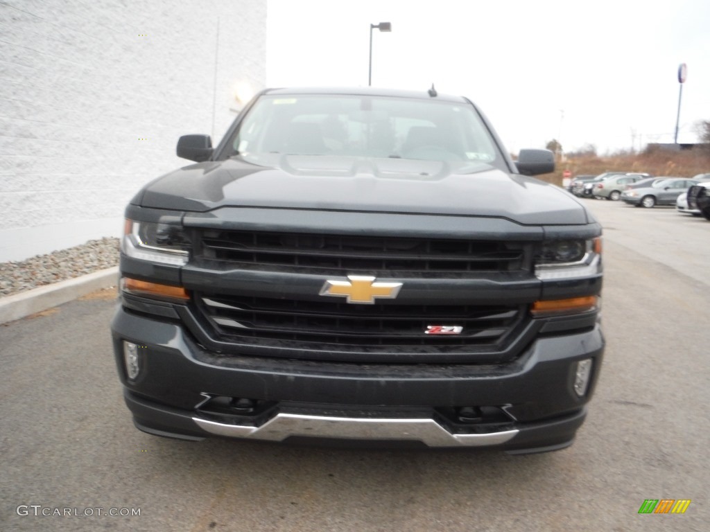 2017 Silverado 1500 LT Double Cab 4x4 - Graphite Metallic / Jet Black photo #5