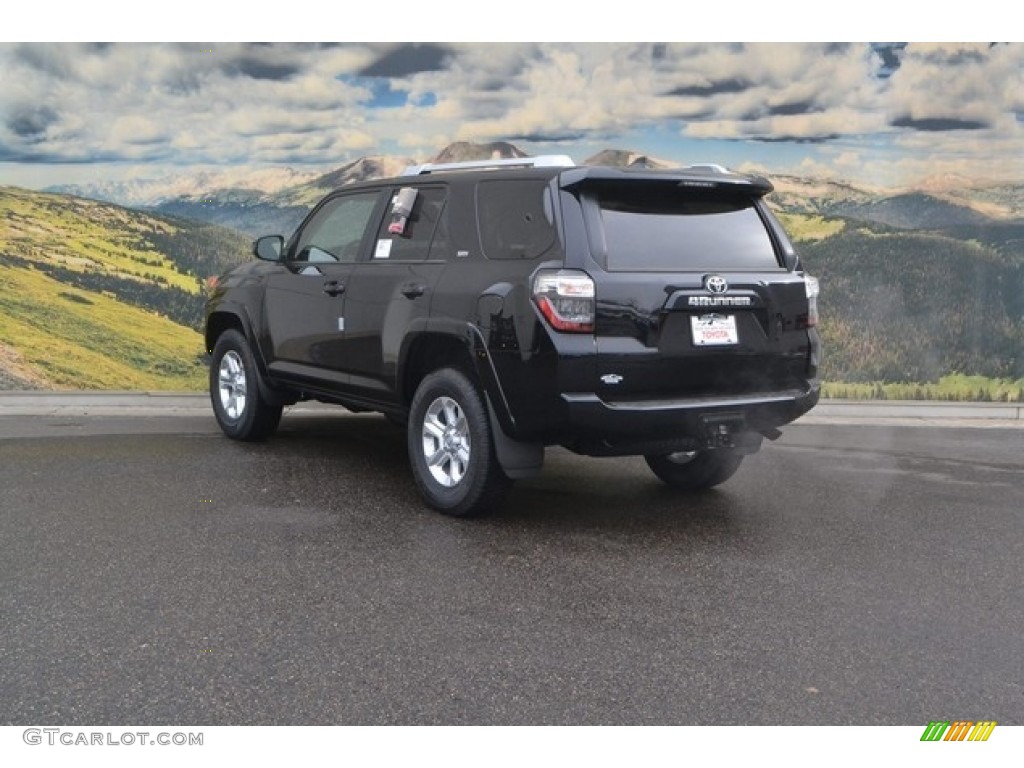 2016 4Runner SR5 4x4 - Midnight Black Metallic / Sand Beige photo #3