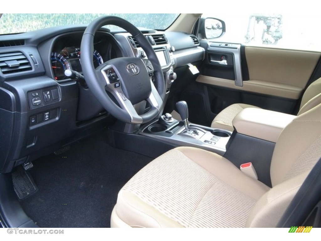 2016 4Runner SR5 4x4 - Midnight Black Metallic / Sand Beige photo #5