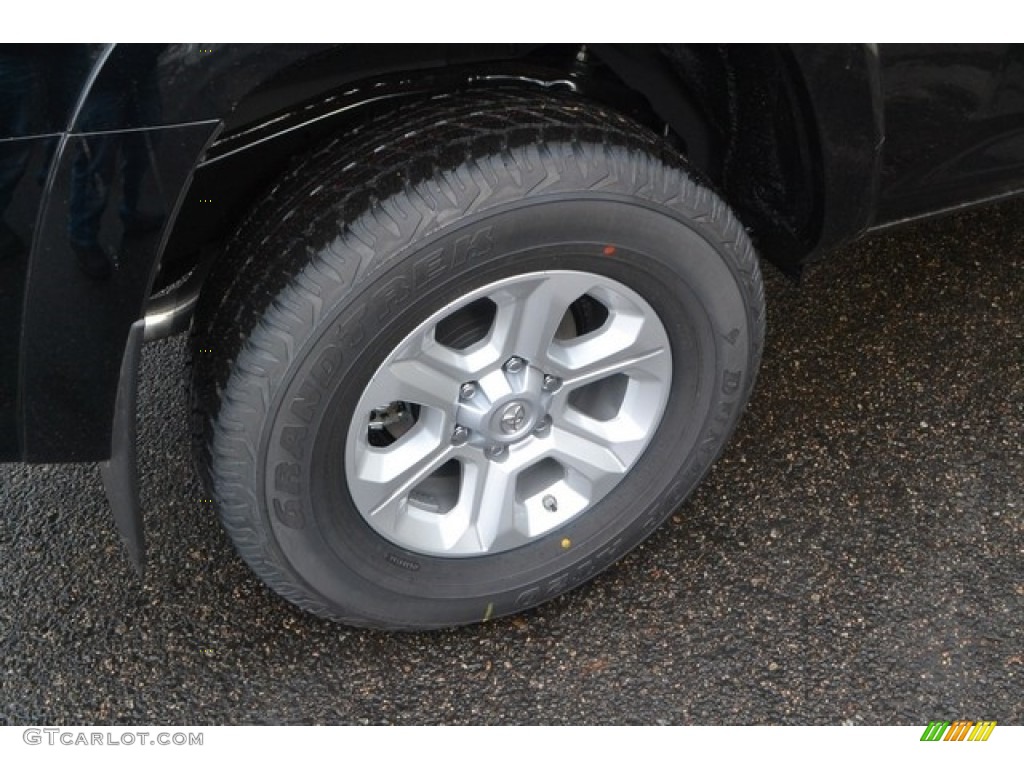 2016 4Runner SR5 4x4 - Midnight Black Metallic / Sand Beige photo #9