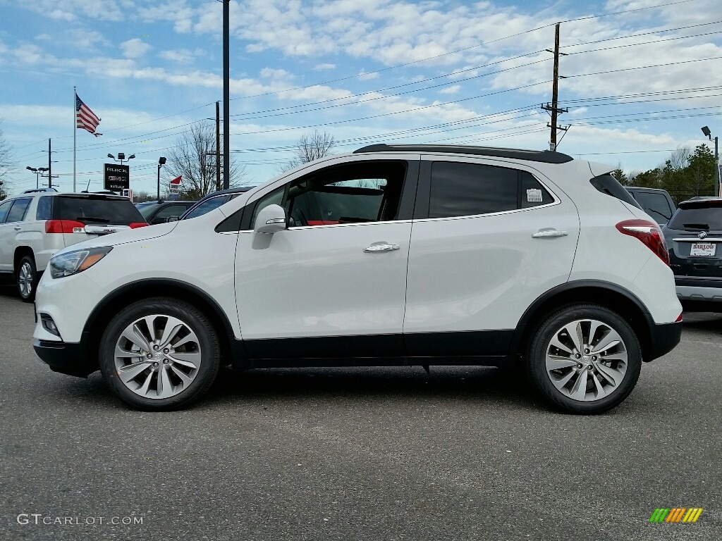 Summit White 2017 Buick Encore Preferred II Exterior Photo #117742082