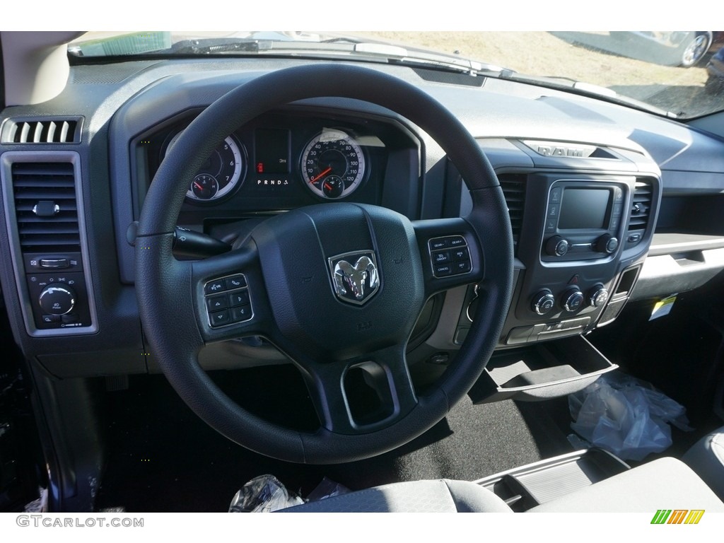 2017 1500 Express Crew Cab - Maximum Steel Metallic / Black/Diesel Gray photo #6