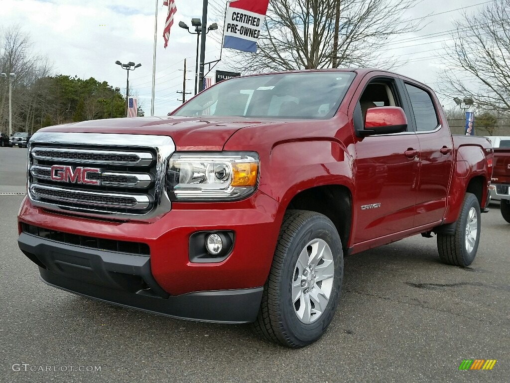 Red Quartz Tintcoat GMC Canyon