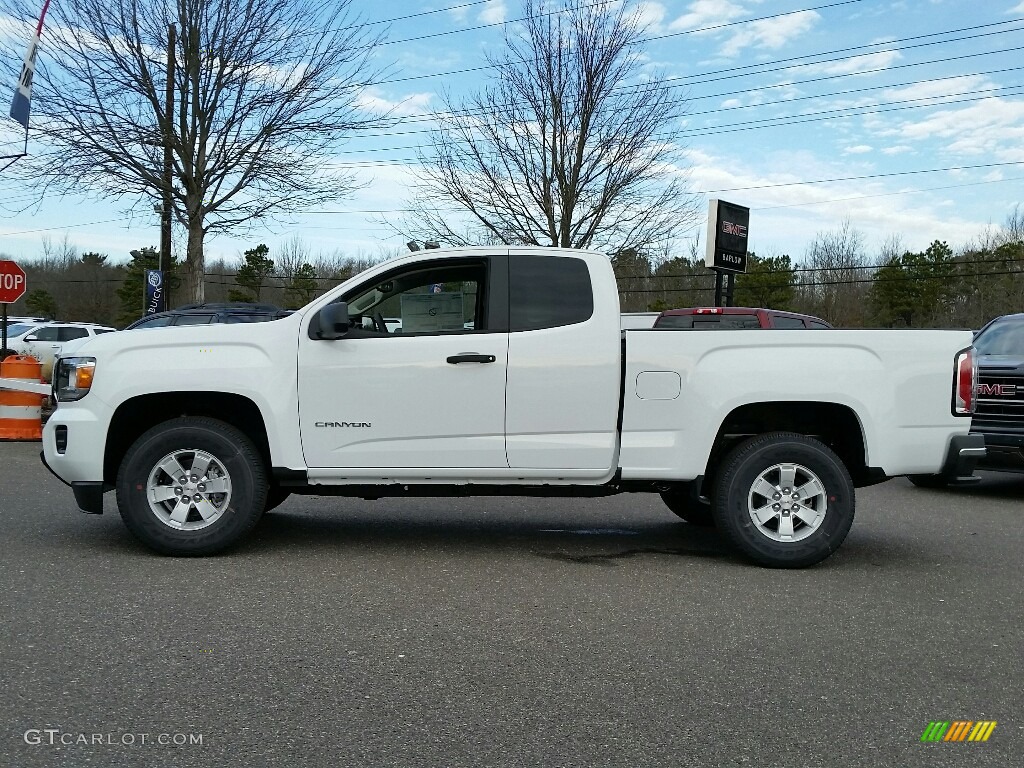 Summit White 2017 GMC Canyon Extended Cab Exterior Photo #117745442