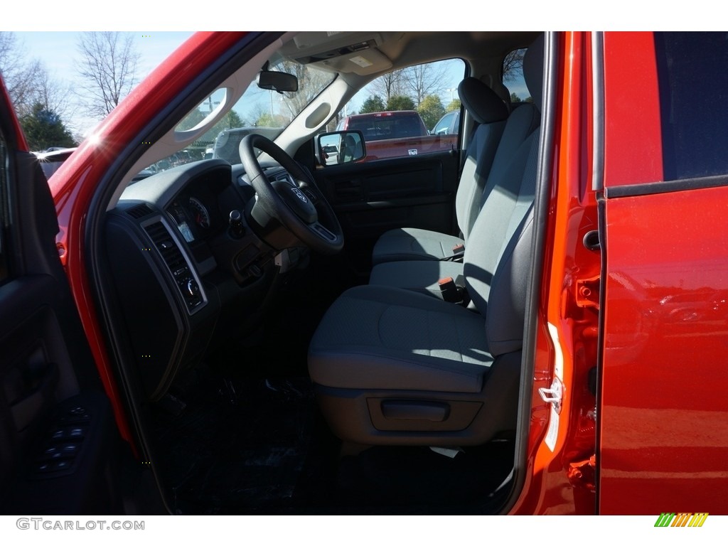 2017 1500 Express Crew Cab - Flame Red / Black/Diesel Gray photo #7