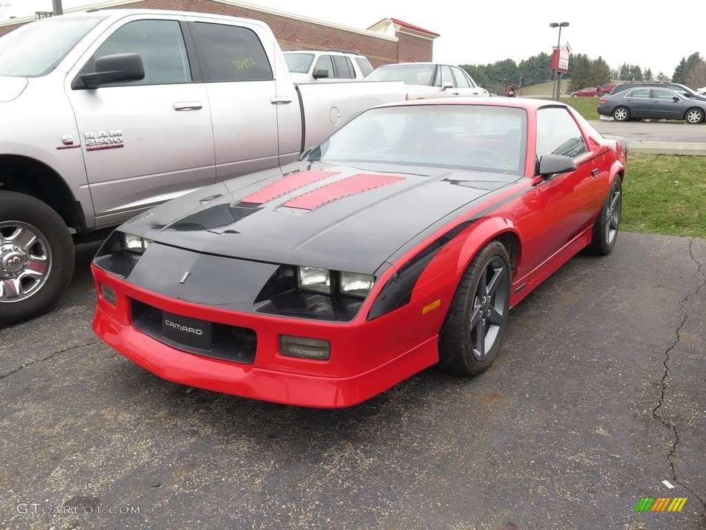 1988 Camaro Sport Coupe - Bright Red / Black photo #3