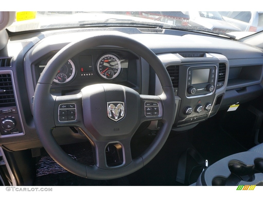 2017 1500 Express Quad Cab - Bright White / Black/Diesel Gray photo #6