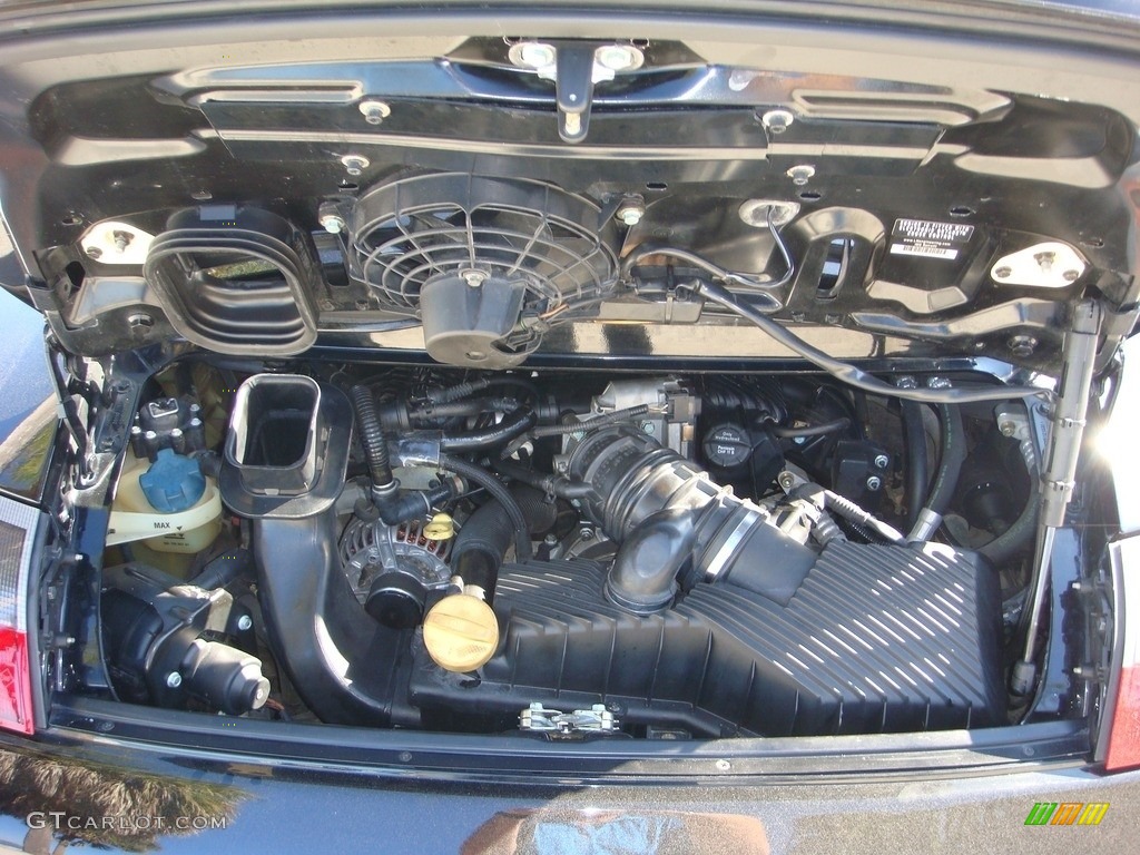 2001 Porsche 911 Carrera Cabriolet 3.4 Liter DOHC 24V VarioCam Flat 6 Cylinder Engine Photo #117747479