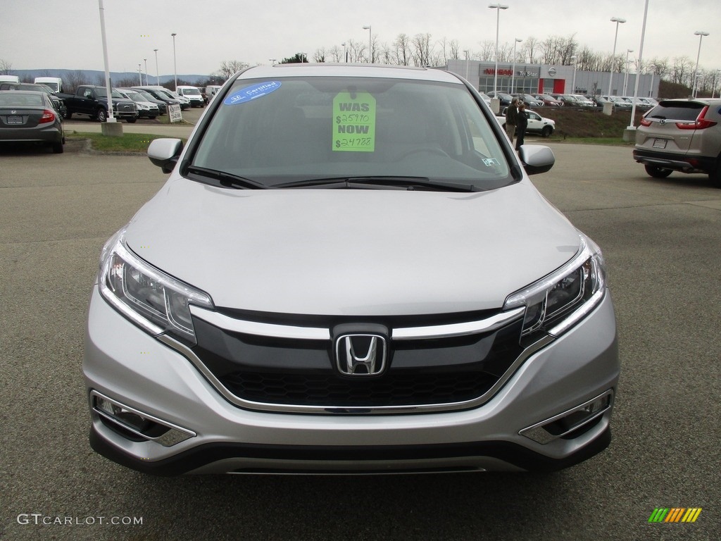 2016 CR-V EX AWD - Alabaster Silver Metallic / Black photo #18