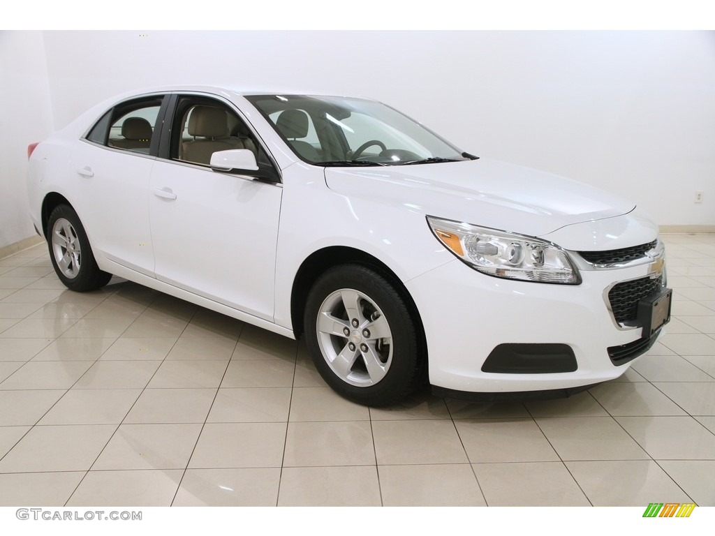 2016 Malibu Limited LT - Summit White / Cocoa/Light Neutral photo #1
