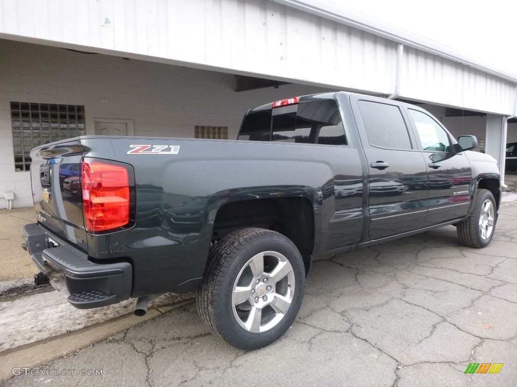 2017 Silverado 1500 LT Crew Cab 4x4 - Graphite Metallic / Jet Black photo #2